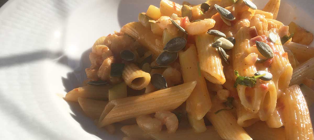 Räkpasta